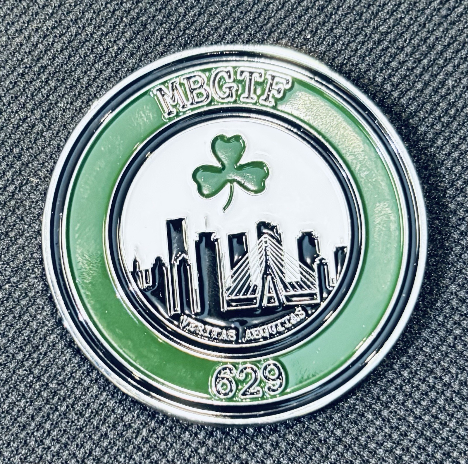 Metro Boston Gang Task Force Challenge Coin