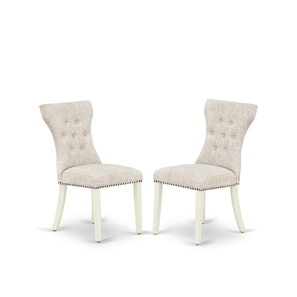 Dining Chair Linen White, GAP2T35