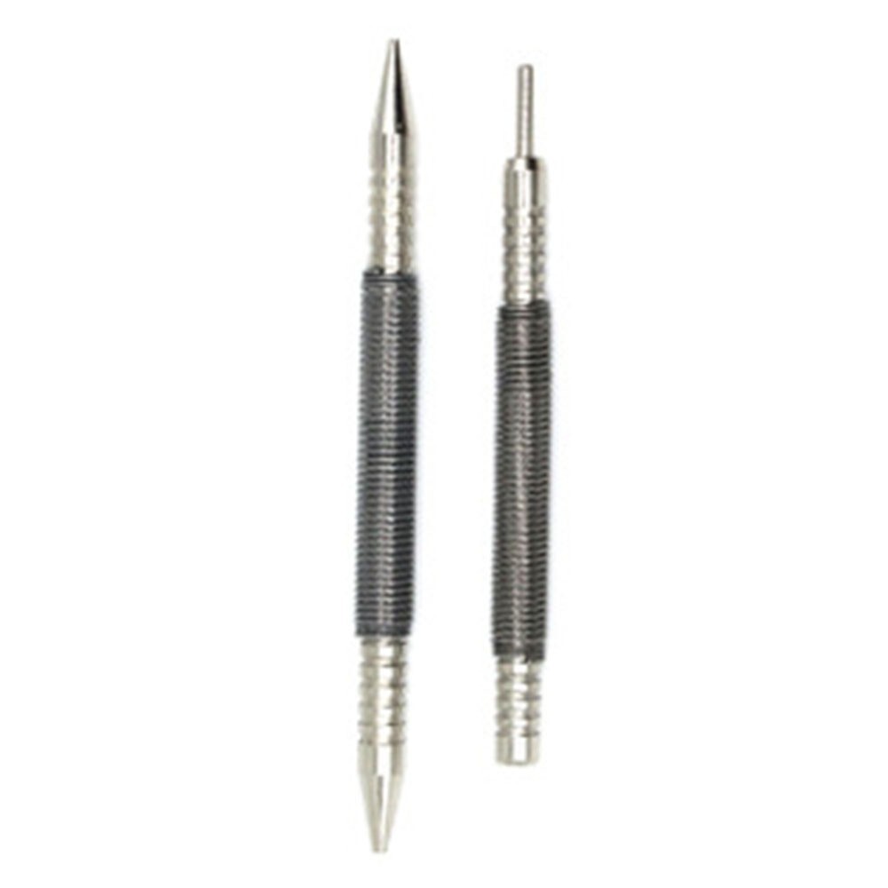 Double Headed Nail Punching Spring Drill Bit for Metal Woodworking Door Pin Remo