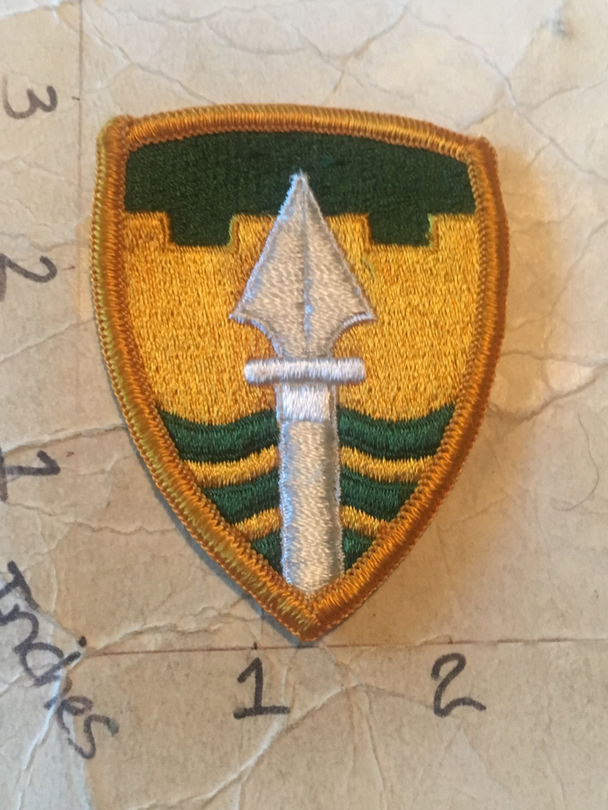 US Army 43rd MP Brigade m/e patch 7/15/25