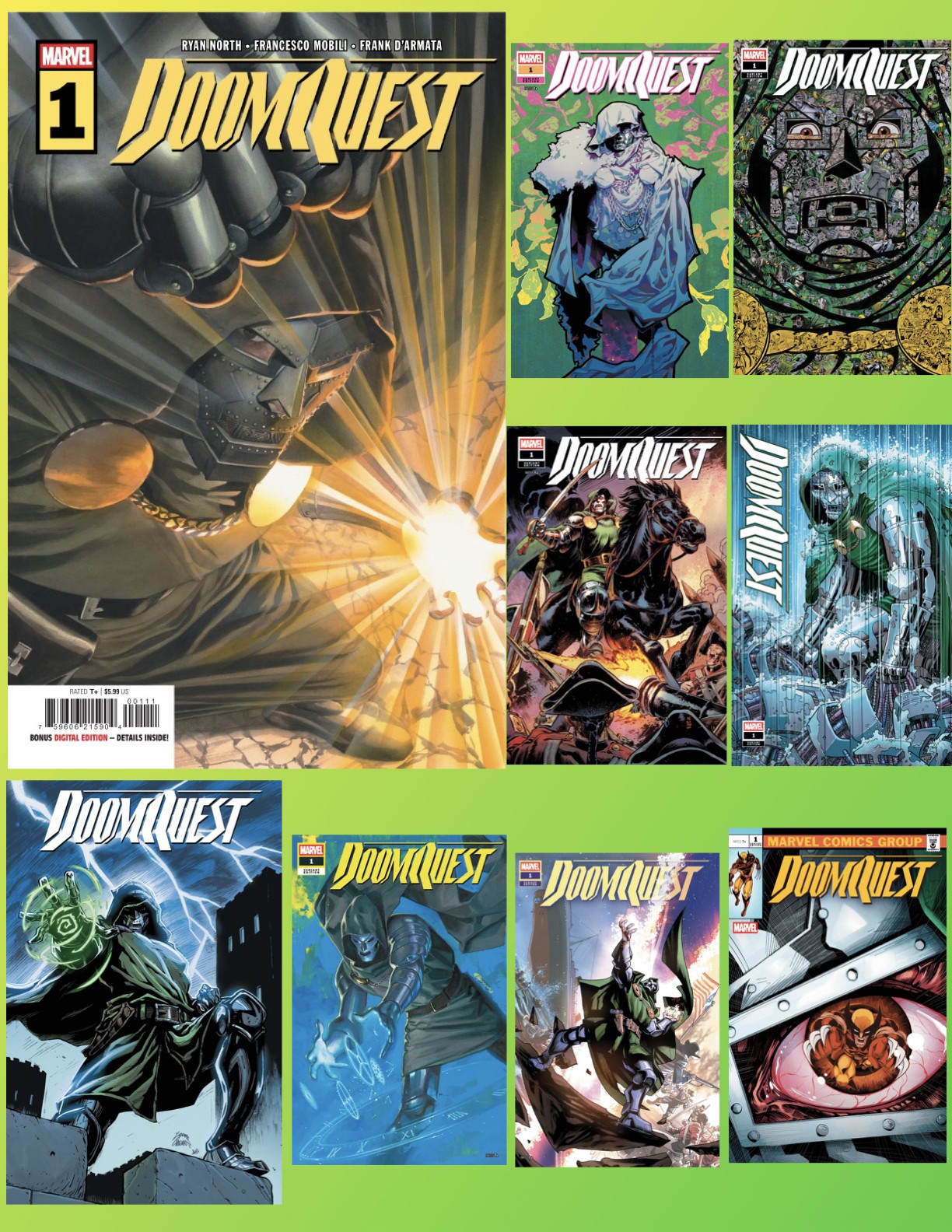 Doomquest #1 - Pick Your Cover