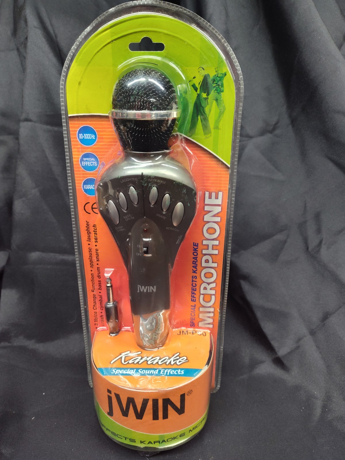 jWIN Y2K Karaoke JM-P80 Microphone Special Effects New
