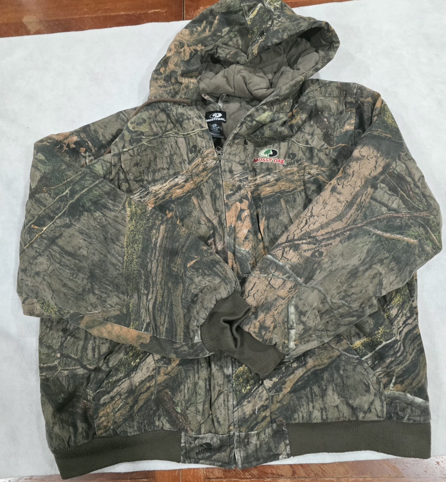 Men's Mossy Oak Mountain Country Insulated Bomber Jacket Size 3XL