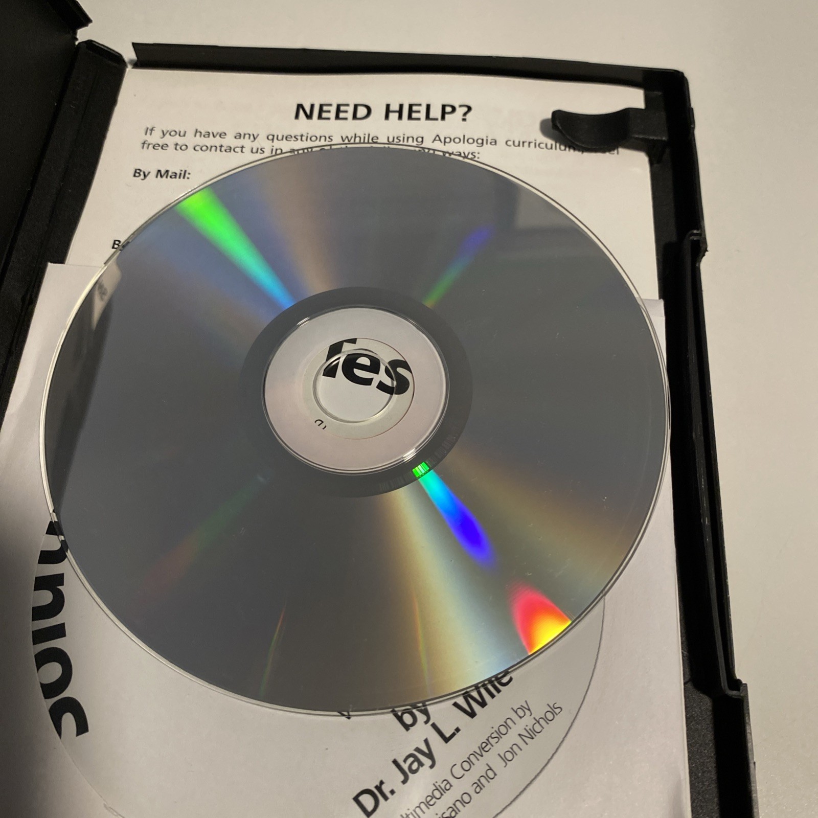 # Apologia Exploring Creation With Physical Science Course CD-ROM, Solution Disc