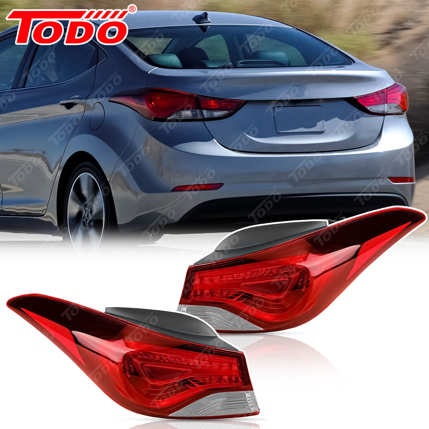 For 2014-2016 Hyundai Elantra Outer Tail Light Lamp US Built Left&Right Side