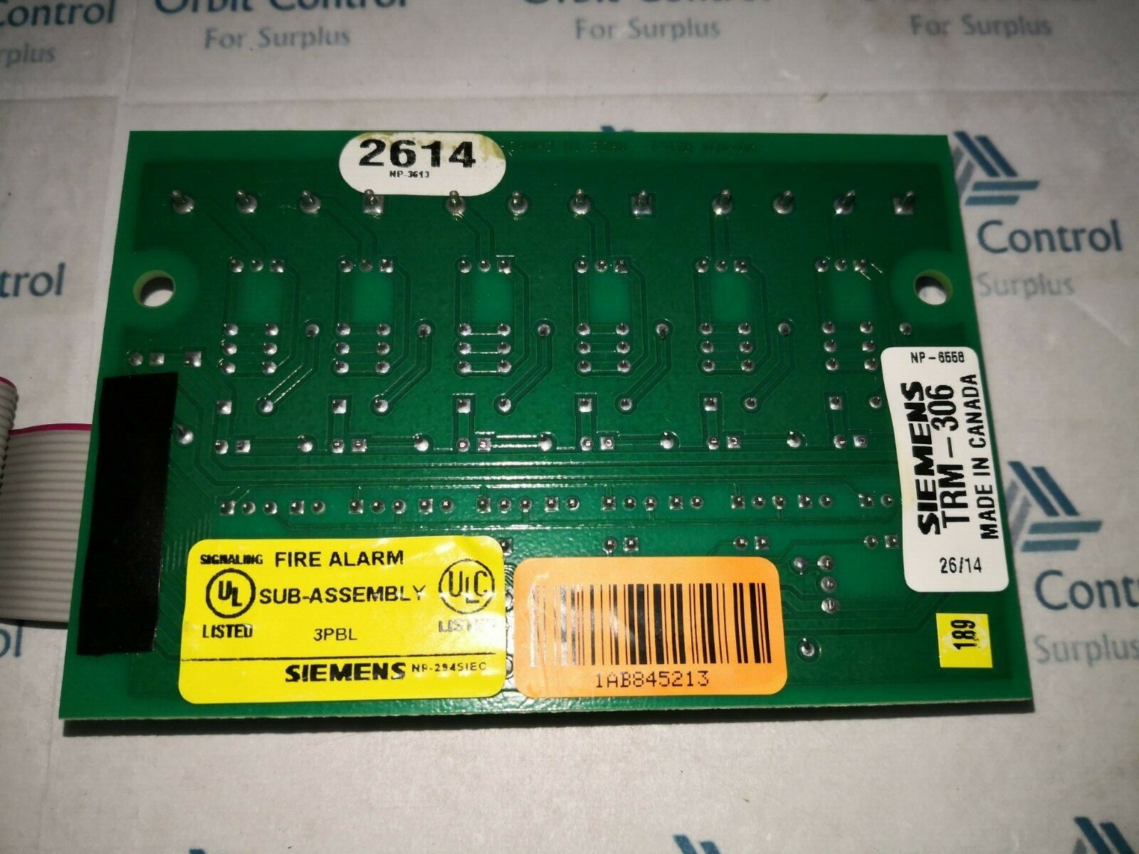 Siemens TRM-306 6-Relay Adder RM-306 Relay Module