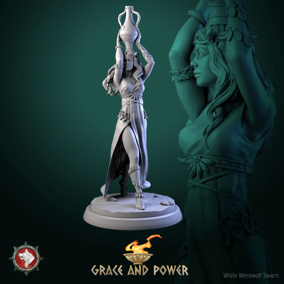 Hetairas Set - Resin Tabletop Miniature