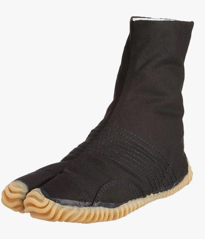 Marigu Tabi Boots Ninja Shoes Jikatabi Matsuri Jog 5 Outdoor Tabi Japanese Black