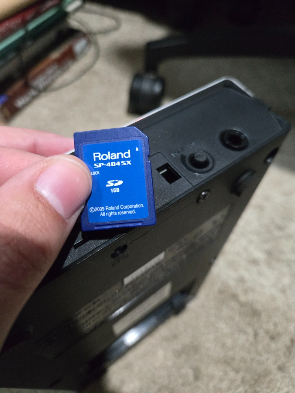 Roland SP-404 SX Linear Wave Sampler - Working - No Battery Cover