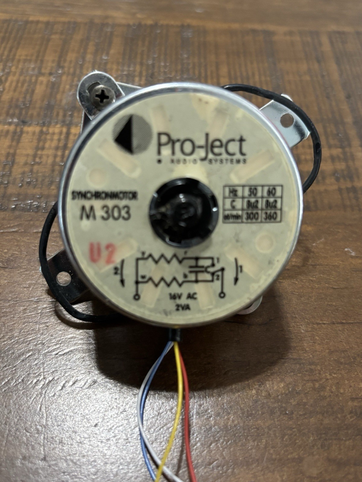 Pro-Ject M 303 Synchronmotor Motor for Pro-Ject Audio Systems