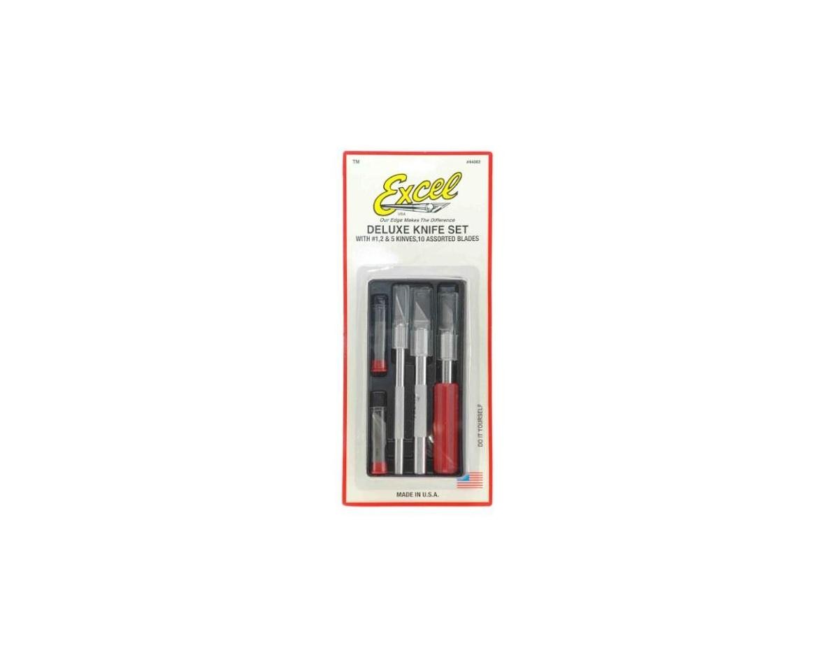 Excel Hobby Knife Set Plastic Tray [EXL44082]