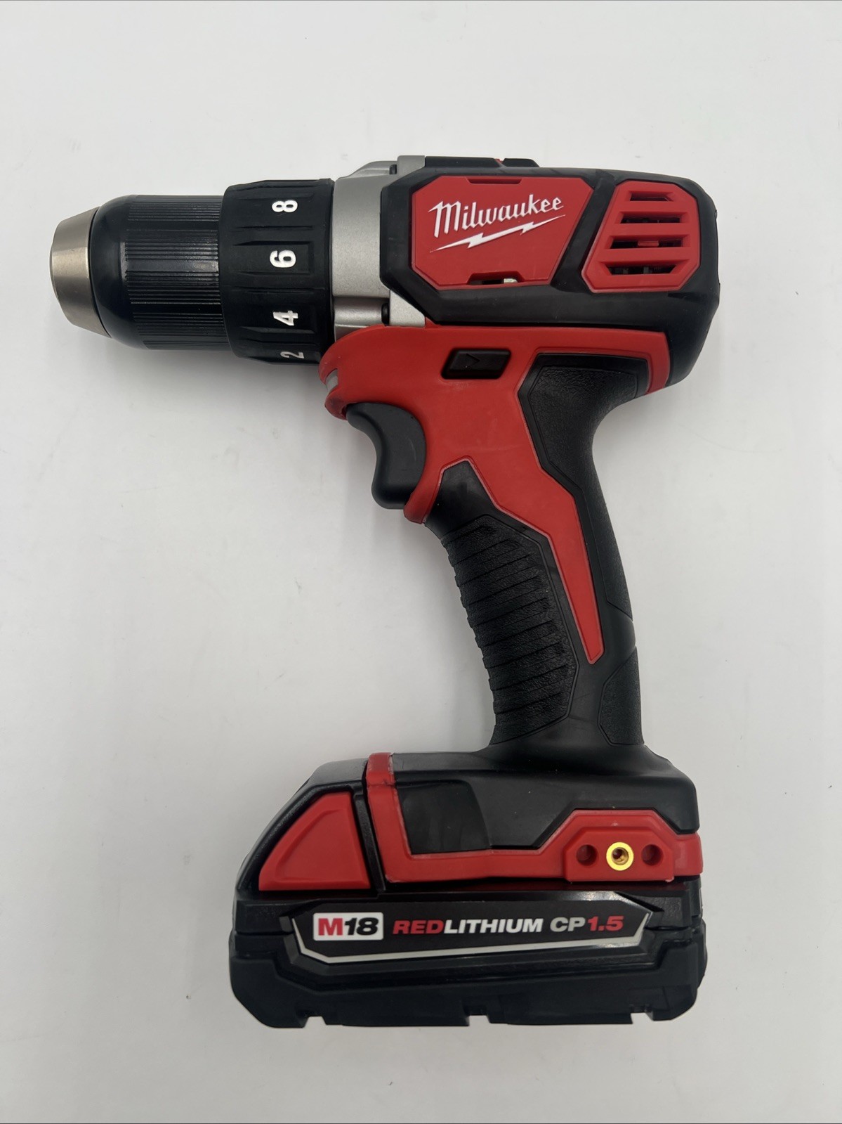 Milwaukee 2606-20 M18 Compact 1/2" Drill Driver w/ 1.5ah Battery - Great Conditi