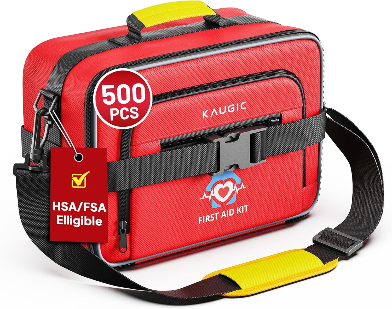 500PCS First Aid Kit Travel Camping Car Home Emergency Survival Kit Bag