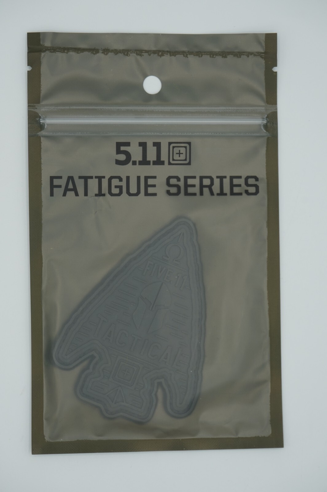 5.11 Tactical Spartan Arrowhead Fatigue Series Patch Style #81510FTG (043)