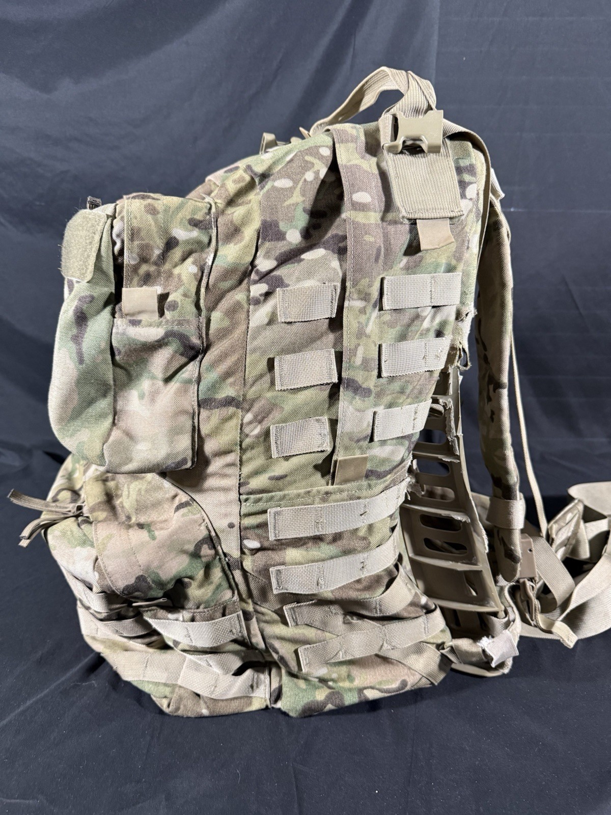 USGI OCP MOLLE II MEDIUM COMPLETE RUCKSACK RUCK BACKPACK ASSEMBLY MULTICAM
