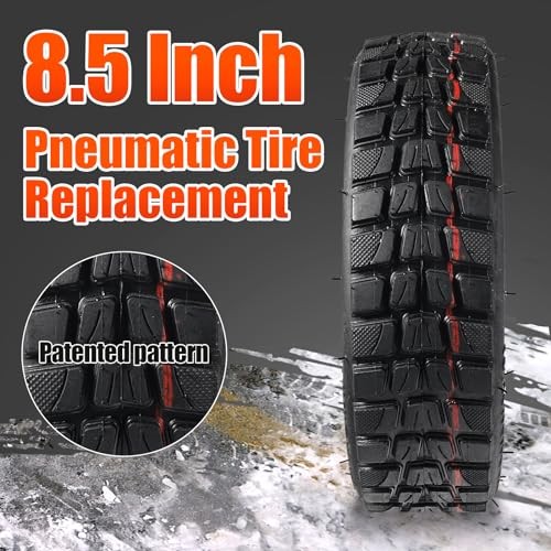 8.5 Inch Electric Scooter Tire,8 1/2 x 2 Replacement Tires & Inner Tubes，50/75