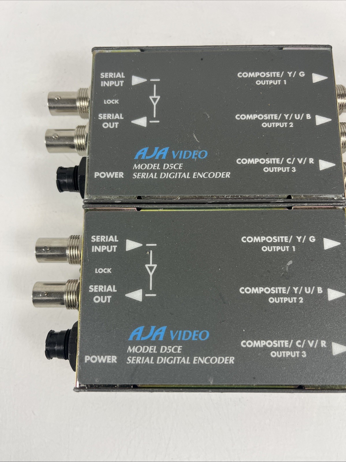 AJA D5CE HDTV SERIAL DIGITAL ENCODER Set of 2