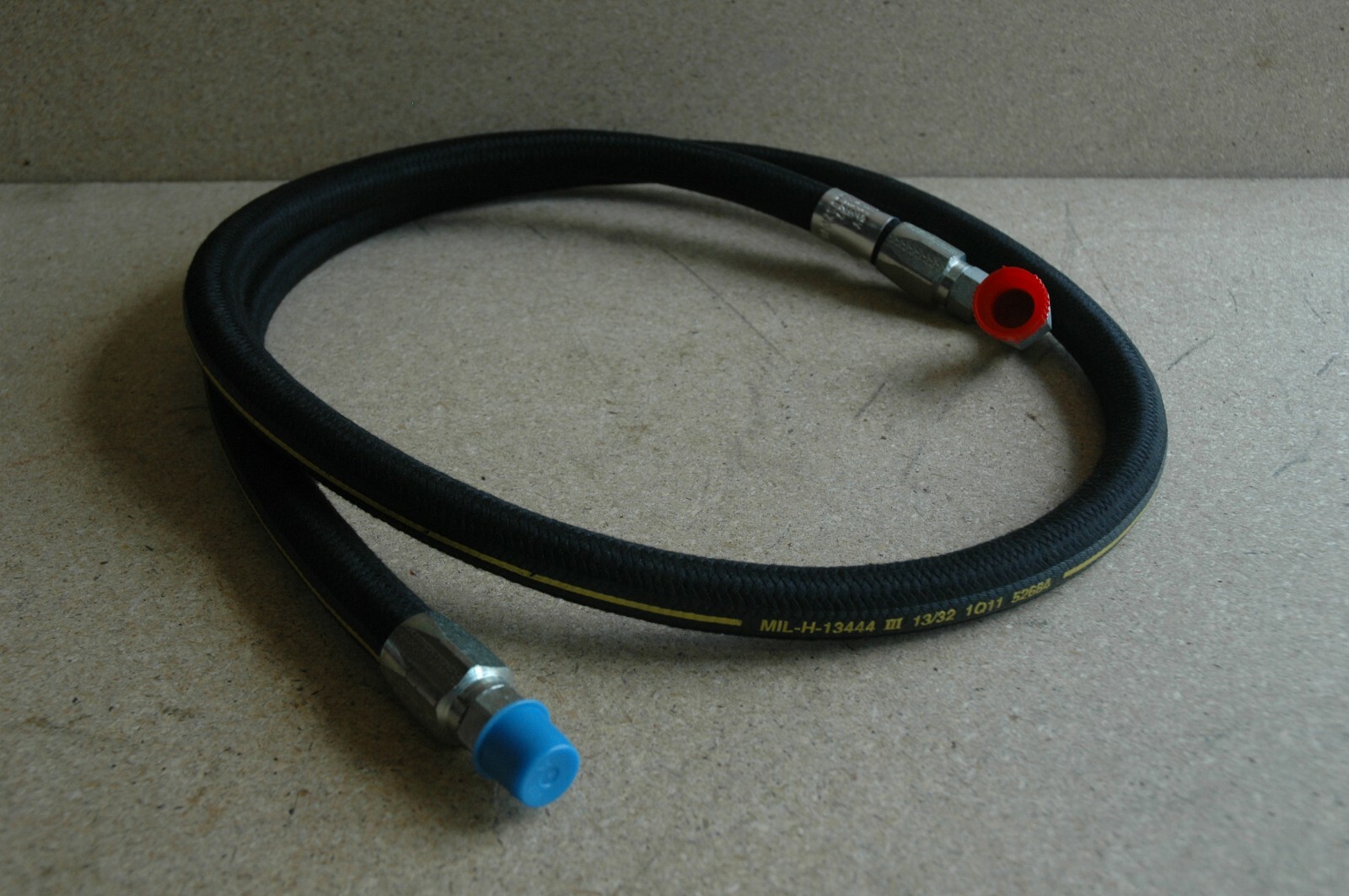 Air Hose, Air Brake treadle valve to secondary relay valve 5T/M939 4720-01-112-2