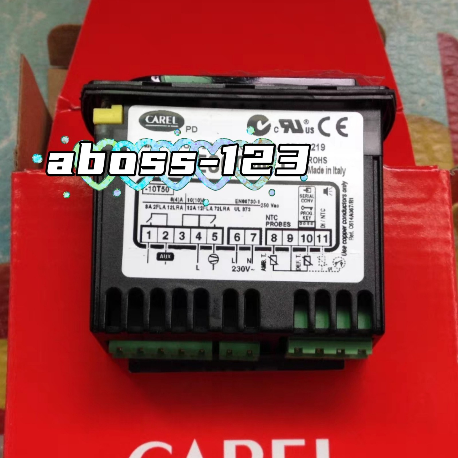 CAREL PZDES0G001 Temperature controller#1pcs New In Box