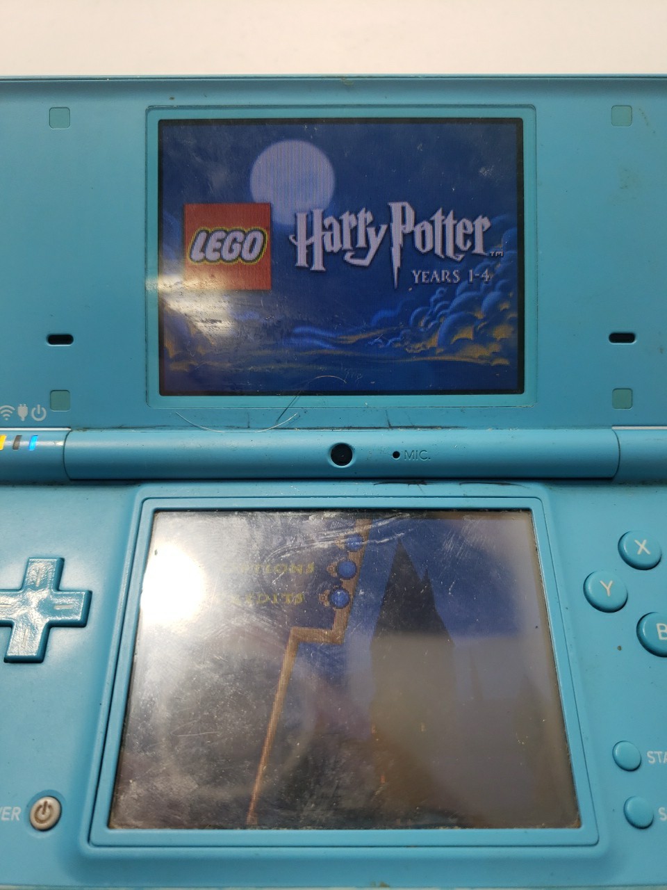 Nintendo DSi Blue Handheld Video Game Tested Working Camera Console Only