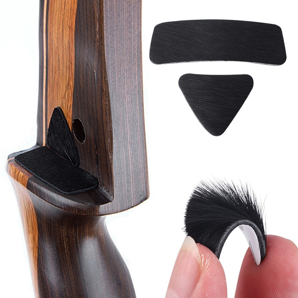 2Pcs Hunting Archery Rest Pad Adhesive Patch Recurve Bow Arrows Rest BEA