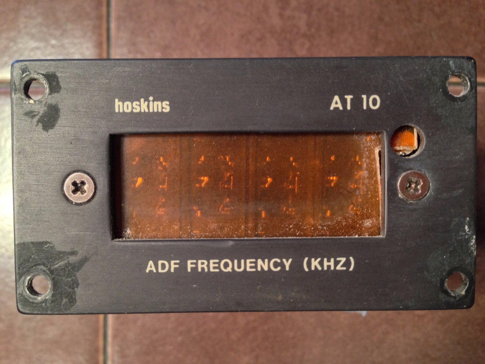 Hoskins AT-10 Digital ADF Frequency Indicator, pn 702127