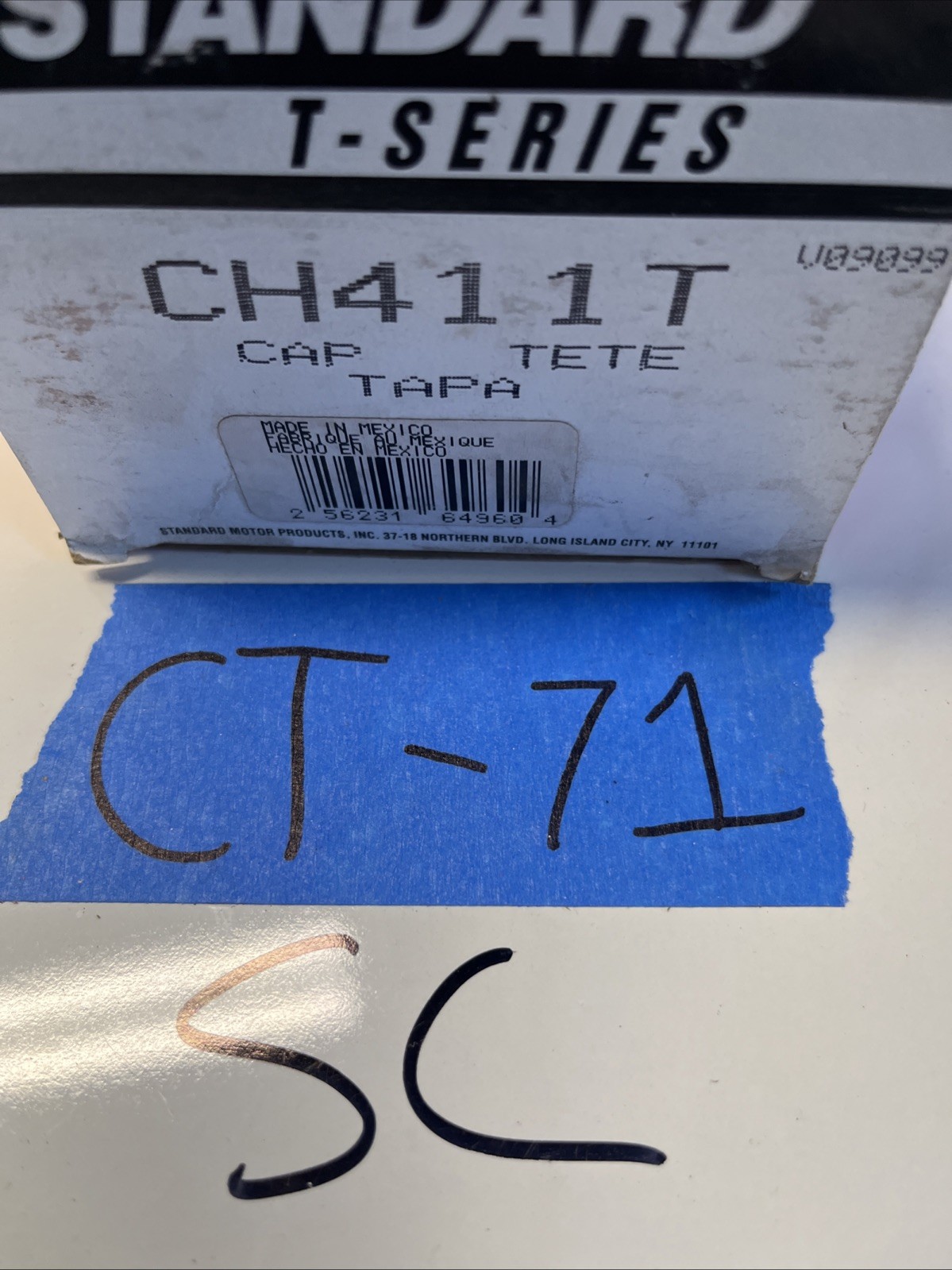 Standard Motor Products CH411T Distributor Cap OEM Quality Replacement