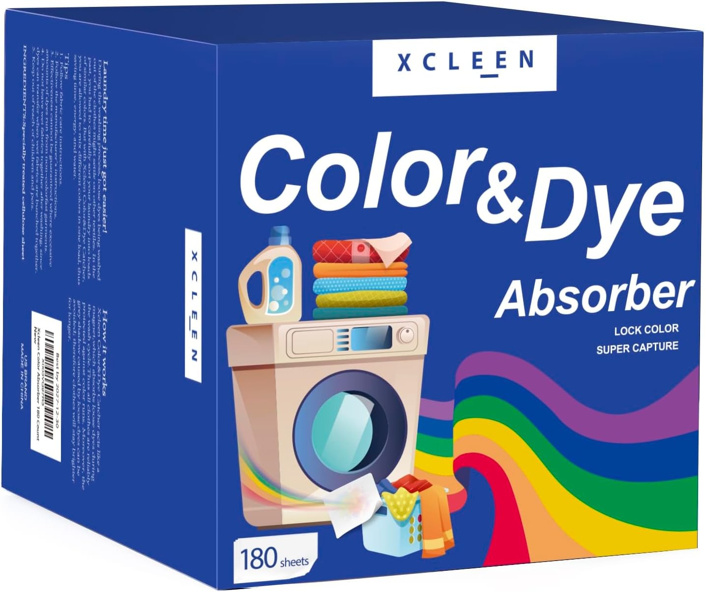 Color Dye Trapping for Laundry, Fragrance Dye Catcher Laundry