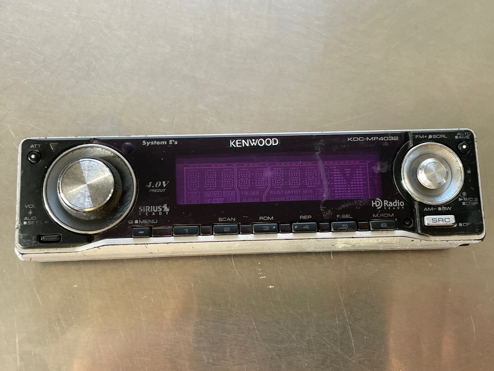 KENWOOD KDC-MP4032 CAR STEREO ONLY KENWOOD KDC-MP4032 FACEPLATE ONLY OEM 🟠