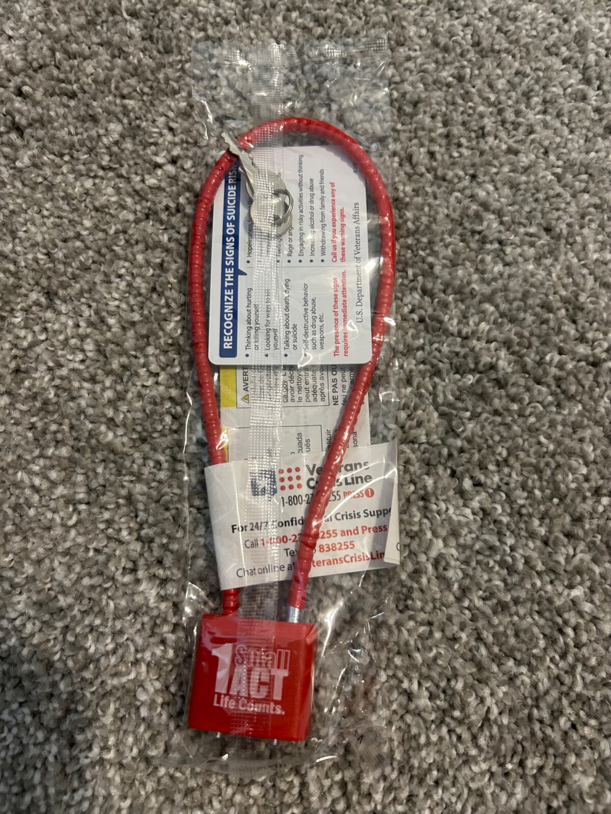 Gun Safety Cable Lock w/ 2 Keys, 30mm is on the bottom of the lock, for All Guns