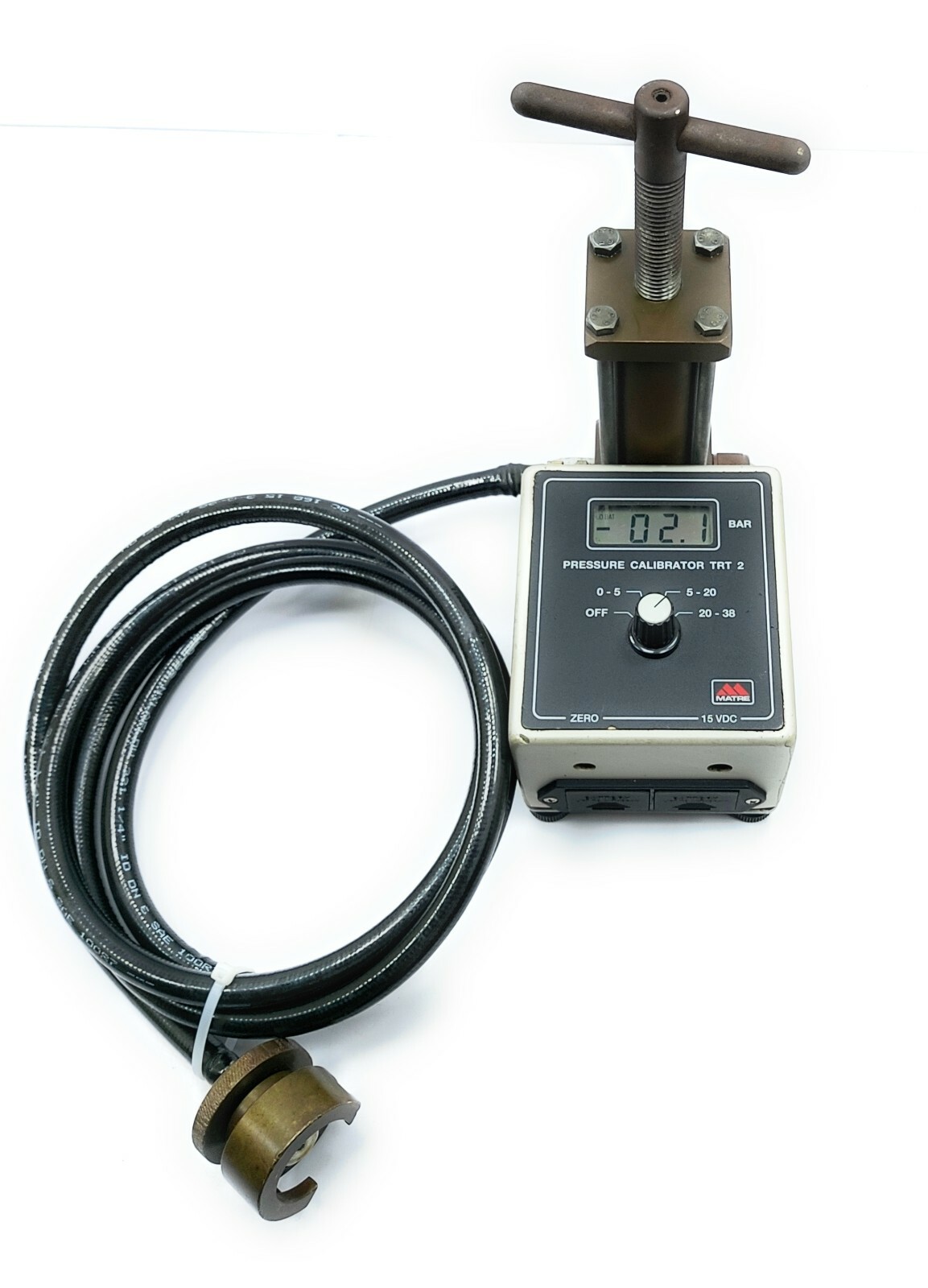 Matre Pressure Calibrator (TRT2) | Digital Pressure Gauge 230 V AC, 50-60Hz