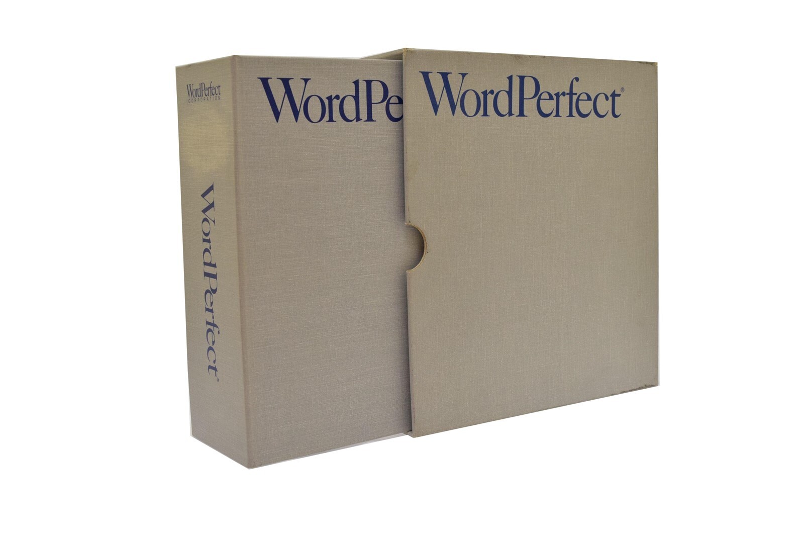 WordPerfect for DOS 5.1 In Binder Box (Manual Only - No Software)