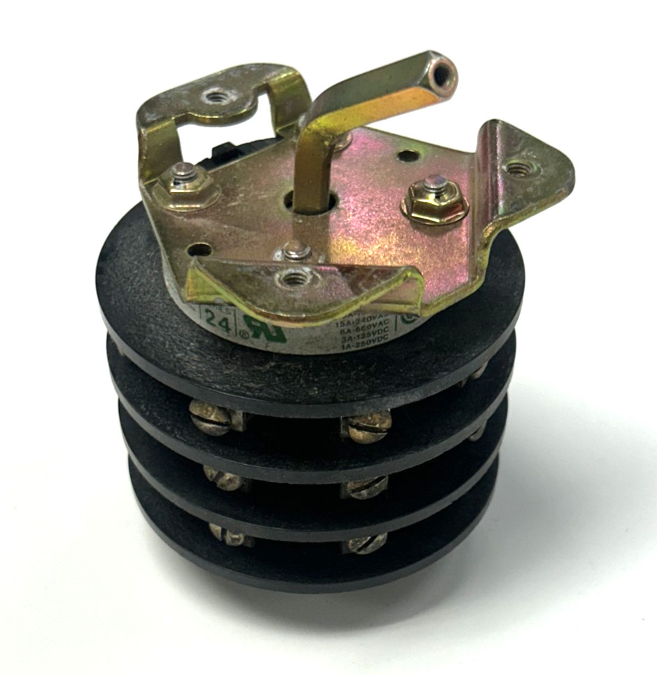 ELECTROSWITCH SERIES 24 ROTARY SWITCH 24203B 30A  600VAC