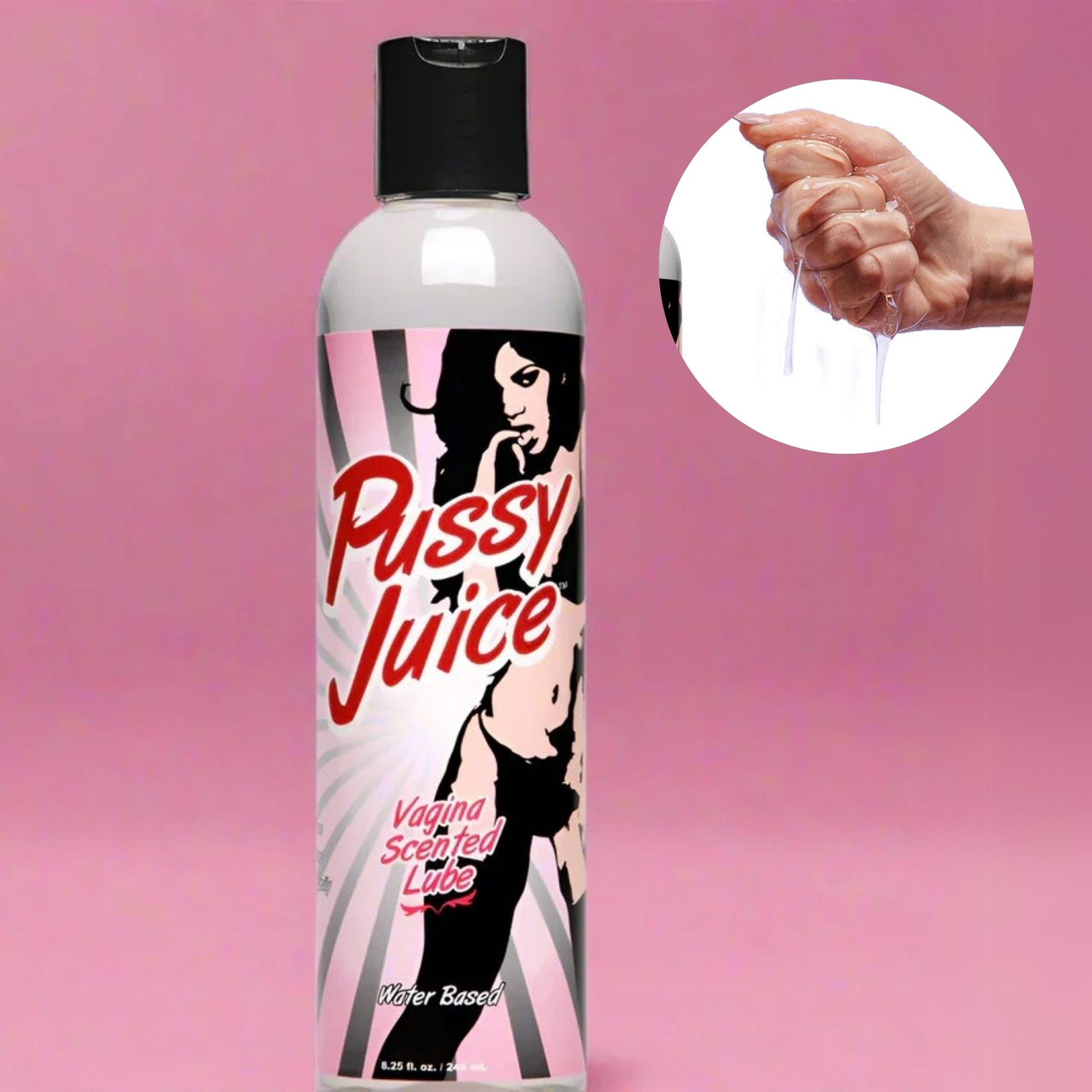Pussy Juice Vaginal Scented Water Based Personal Lubricant Lube 8.25 oz