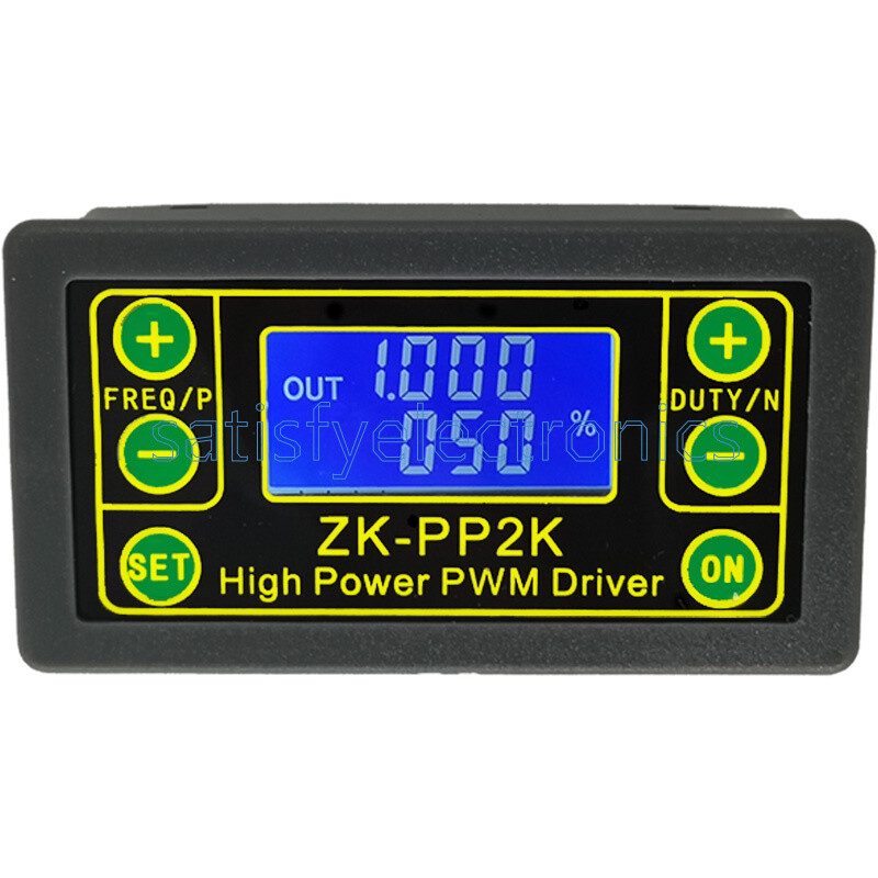 PWM DC 3.3~30V Motor Speed Controller regulator Adjustable Pulse Frequency Duty