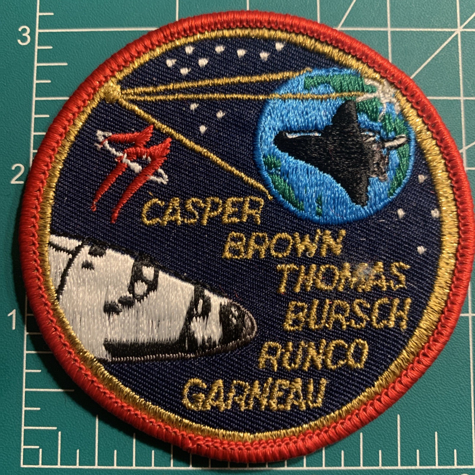 STS-77 NASA Shuttle Mission Flight Astronaut Crew Space Patch 7C