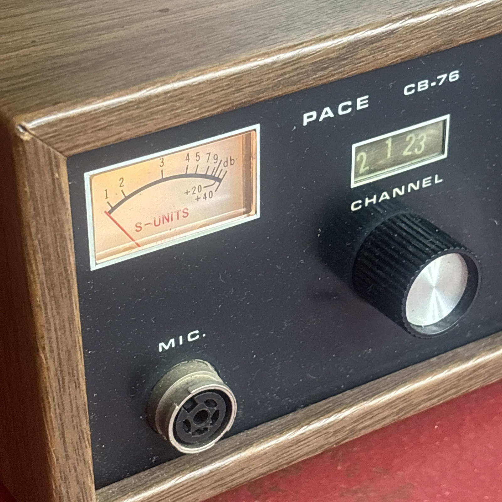 Vintage PACE CB-76 Ham CB Radio Tested Working