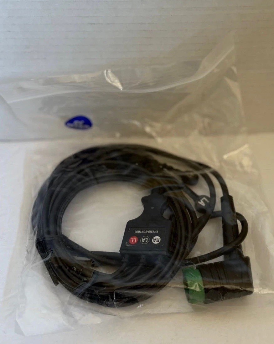 Physio-Control 3-lead ECG cable, 3006218 -01 as pictured nice condition
