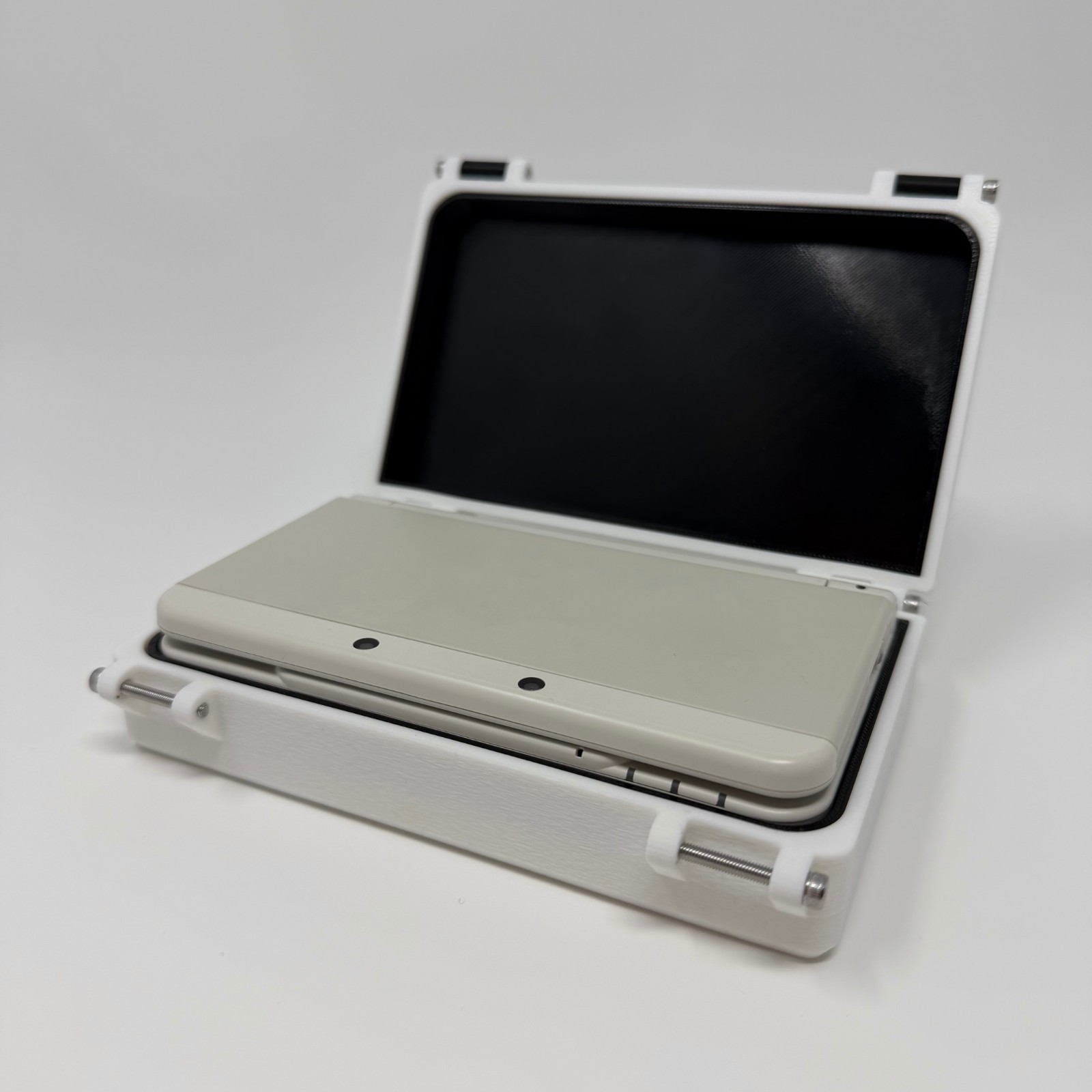 Rugged Protective Carrying Hard Case for New Nintendo 3DS with TPU Cushion