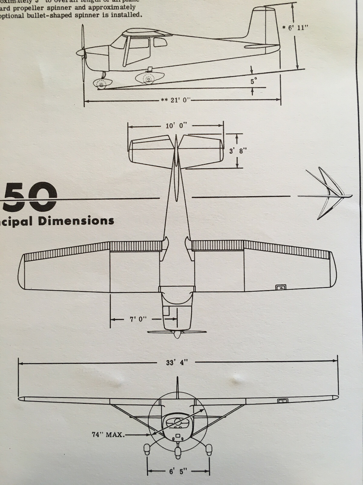 1961 Cessna 150 Owner's Manual