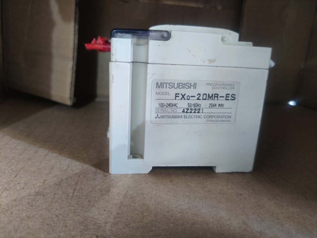 Mitsubishi Melsec FX0-20MR-ES Programmable Control...
