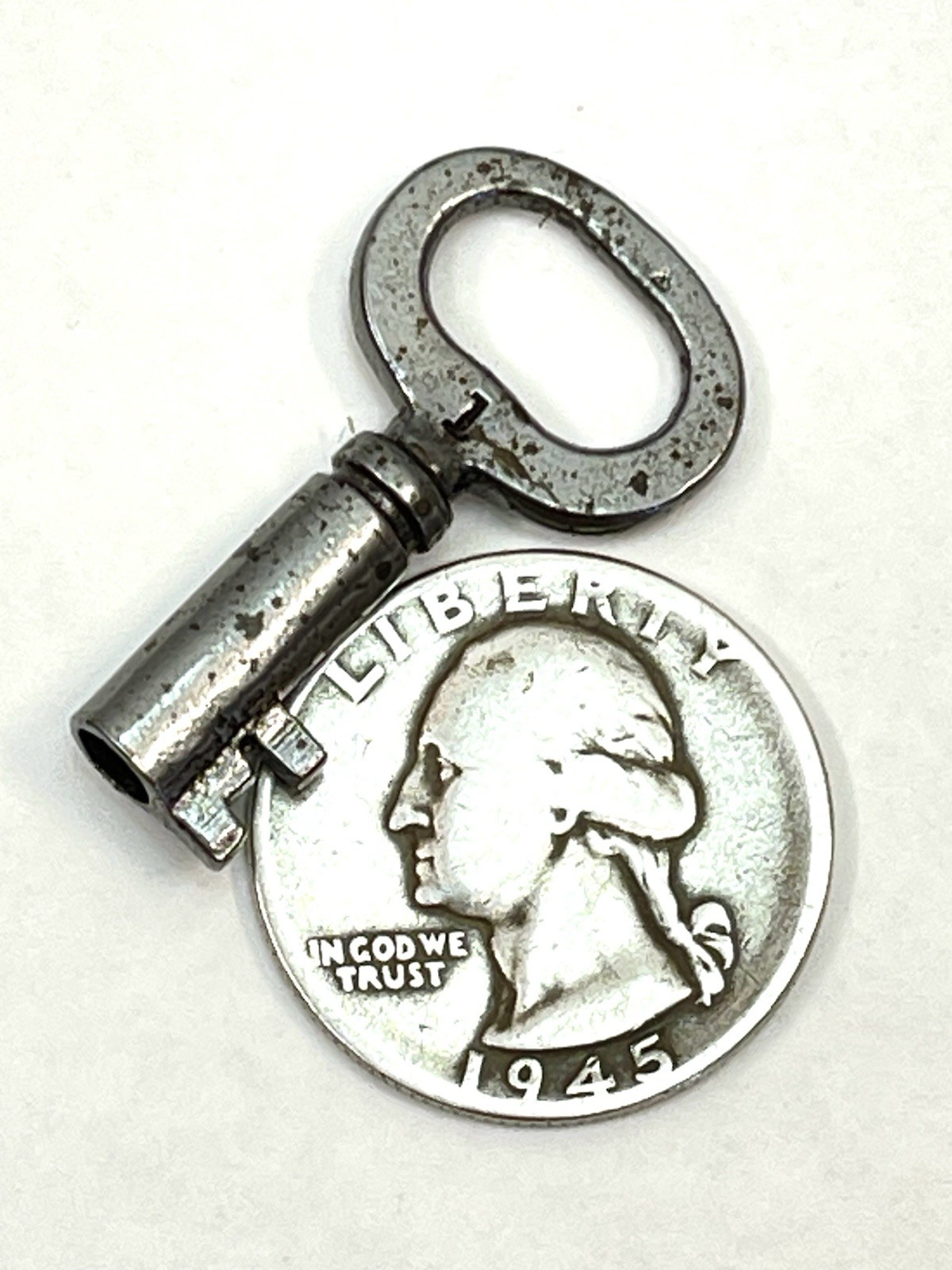 Old Furniture Barrel & Bit Type KEY Stamped 1 lot#1865