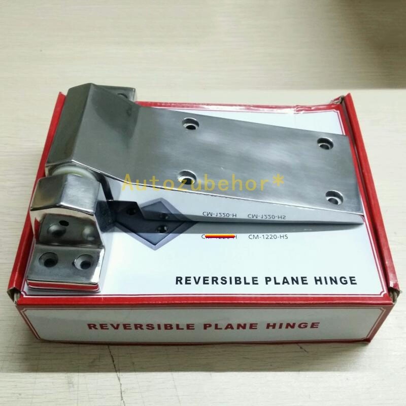 CM-1220-HS stainless refrig door hinge reversible 1pc New