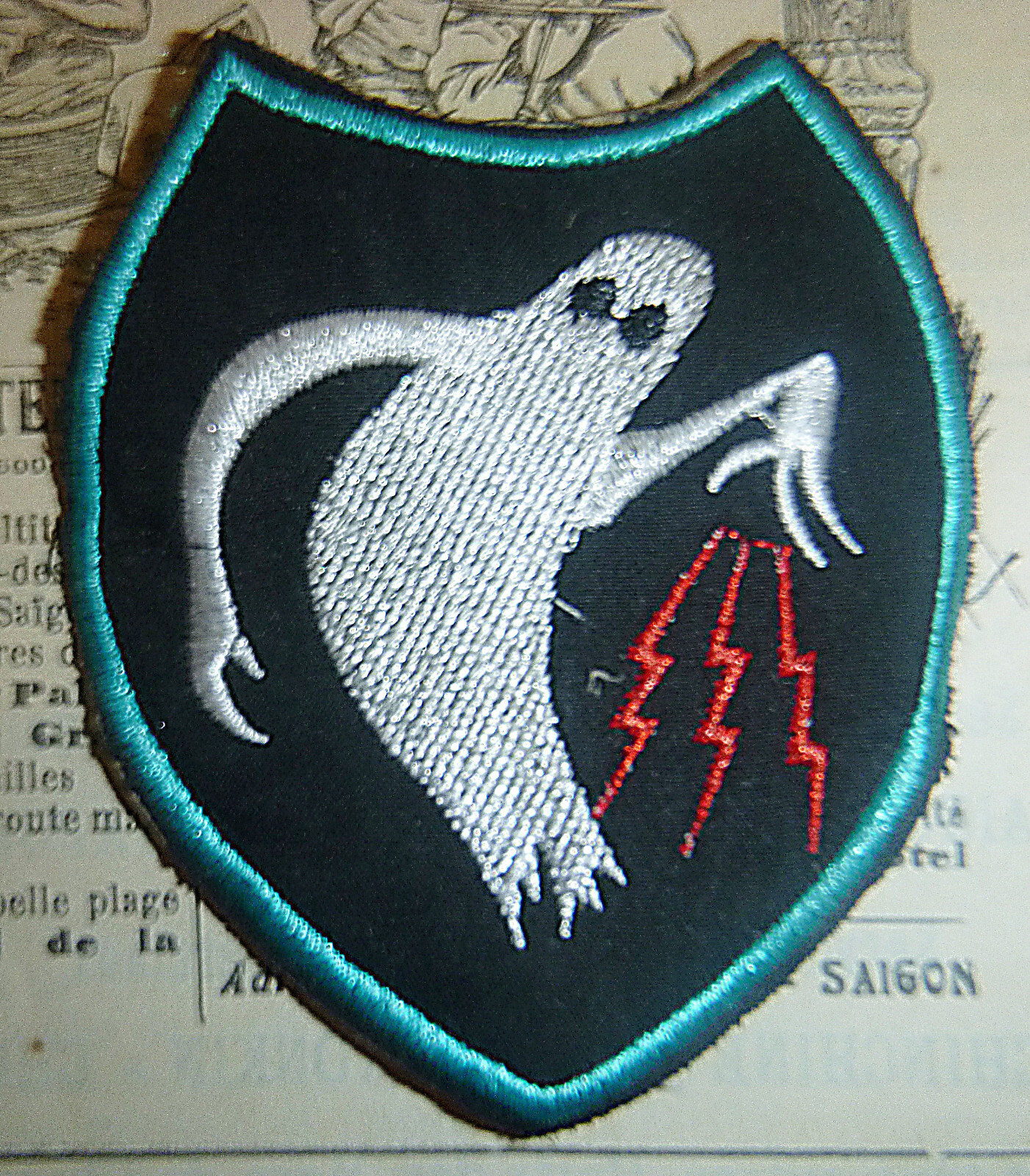 PUFF The MAGIC DRAGON - Patch - AC-47 SPOOKY GUNSHIP - USAF - Vietnam War - xx U