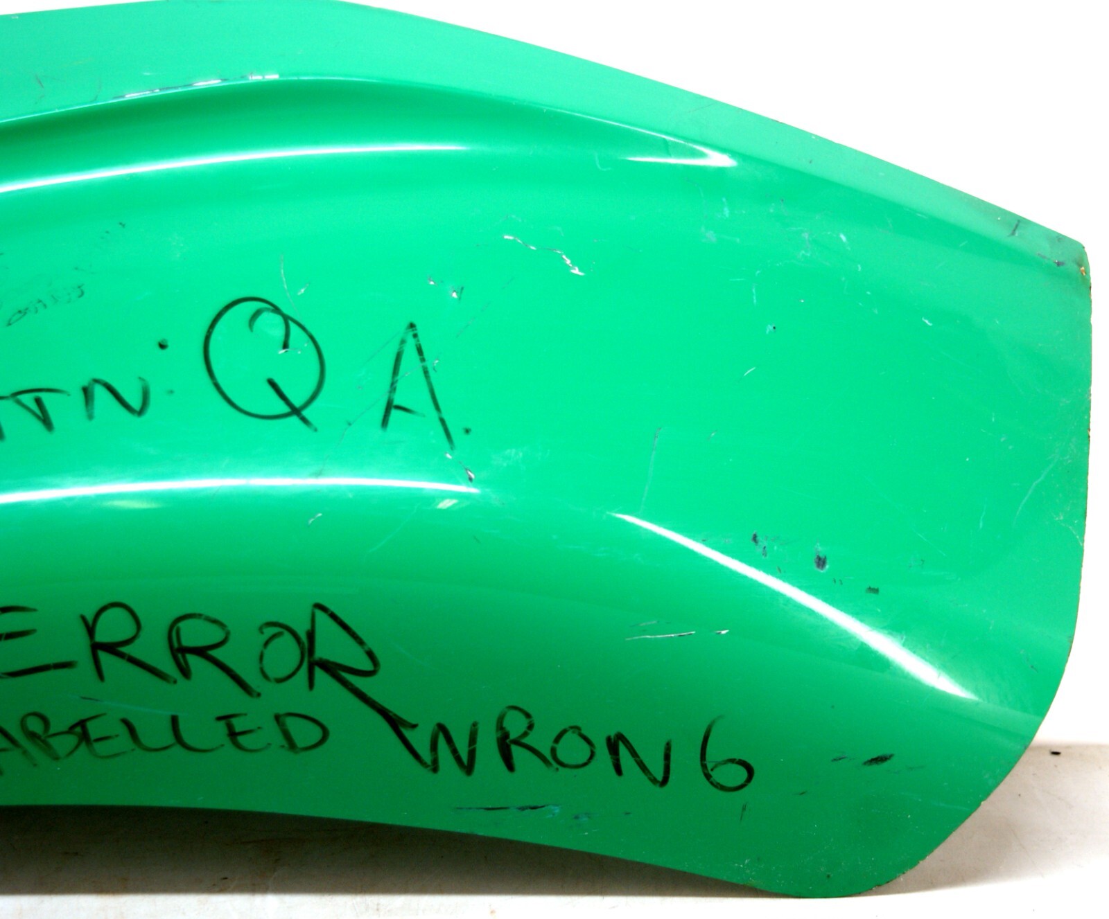 1999-2010 Ford/Sterling F6HT-16C175 Fender Extension Left Hand GREEN 8290