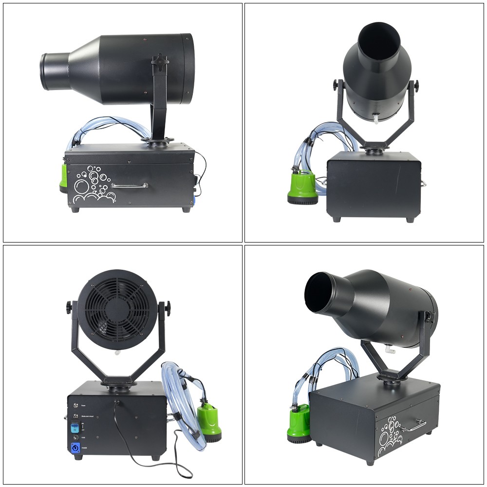 2000w Shaking Head Jet Foam Cannon Machine with Pump Tank Effects Machine