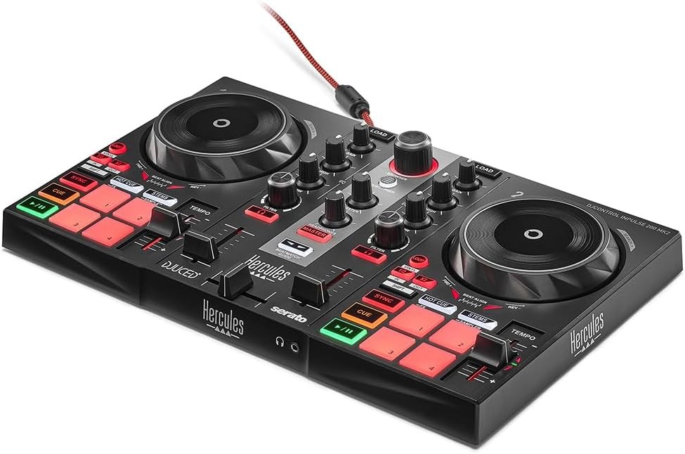 Djcontrol Inpulse 200 MK2 Ideal DJ Controller for Learning to Mix + Tutorial