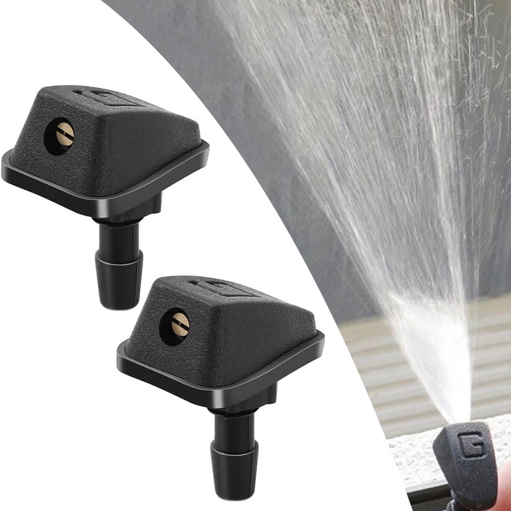 Car wiper nozzle spray cover set 2PCS for improved cleaning efficiency