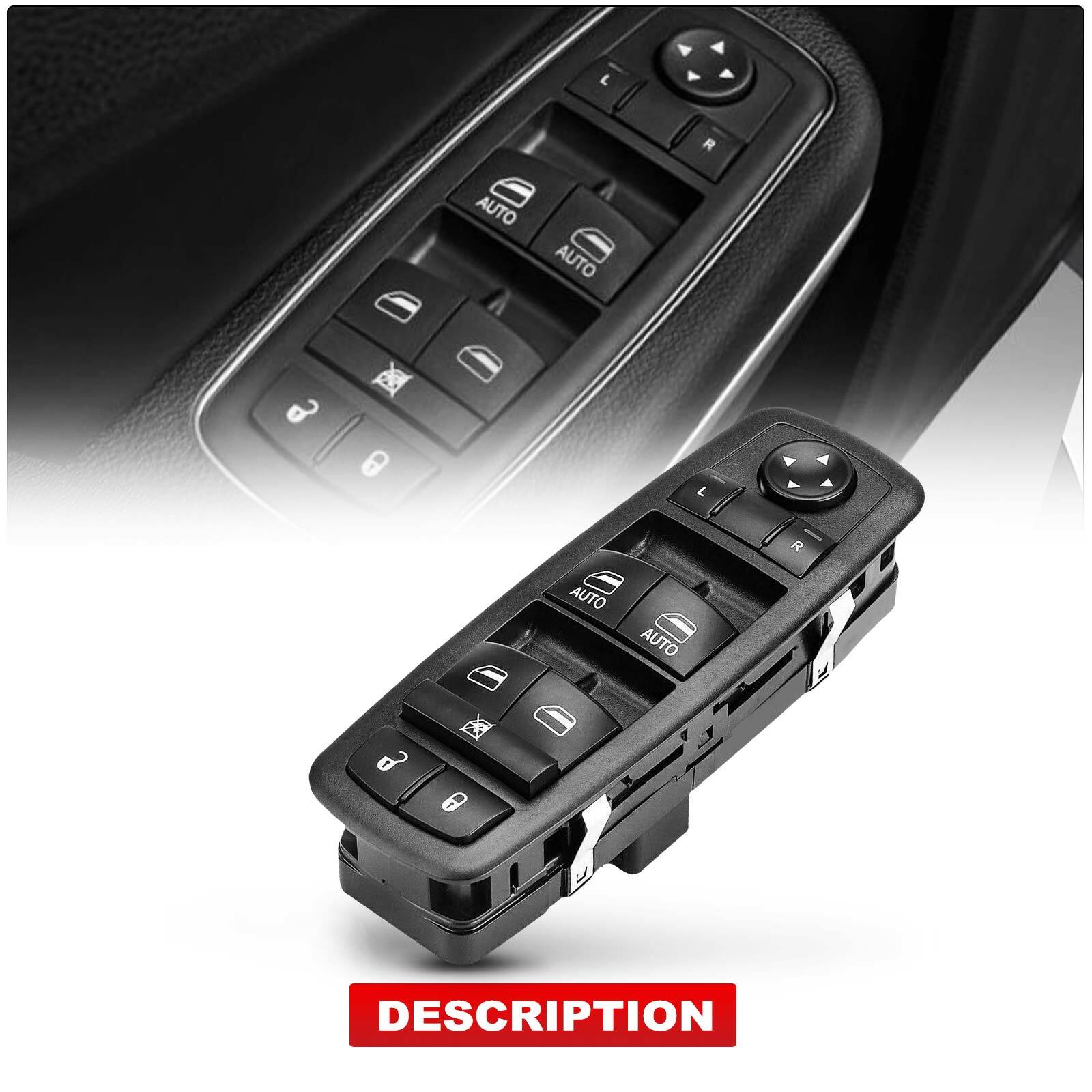 Front Driver Master Power Window Switch for Dodge Ram 1500 2500 3500 2009-2012