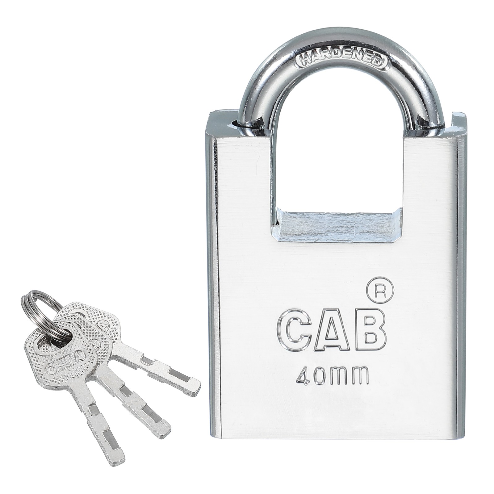 40mm (1-9/16")Steel Padlocks Keyed Different Pin Tumbler Padlock with Keys